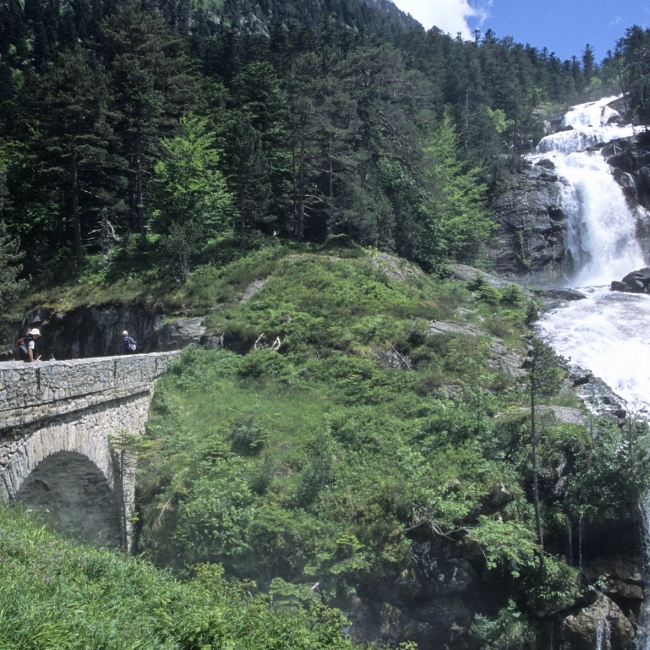 Cascade du Pont d'Espagne ©N.Thibaut-HPTE