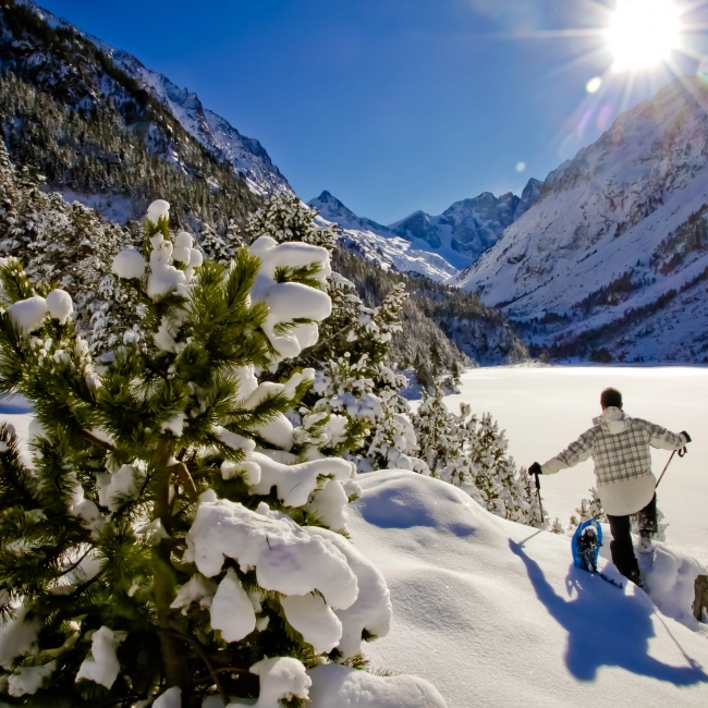 Raquettes Cauterets ©OT Cauterets Matthieu Pinaud