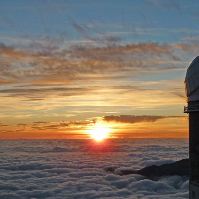 Observatoire du Pic du Midi de Bigorre - Crépuscule