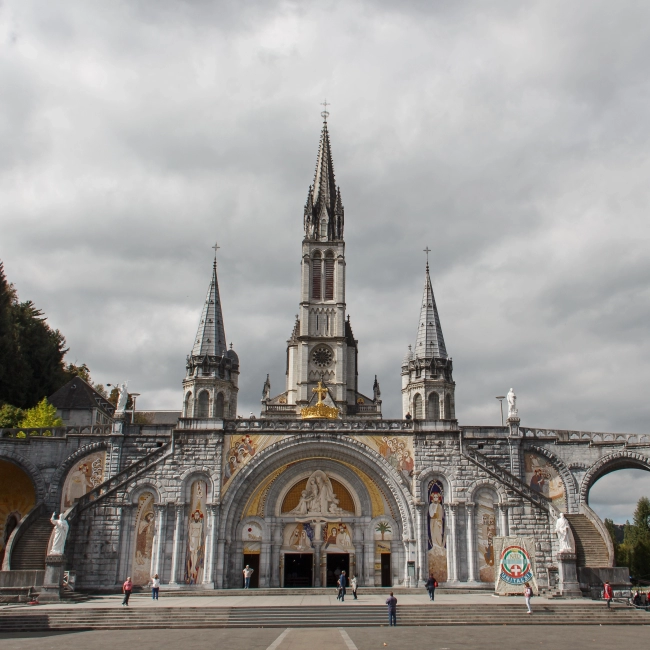 Le sanctuaire de Lourdes