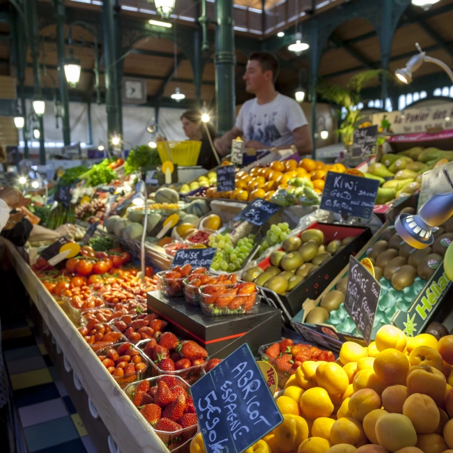 Marché de Lourdes ©P.Vincent-OT Lourdes